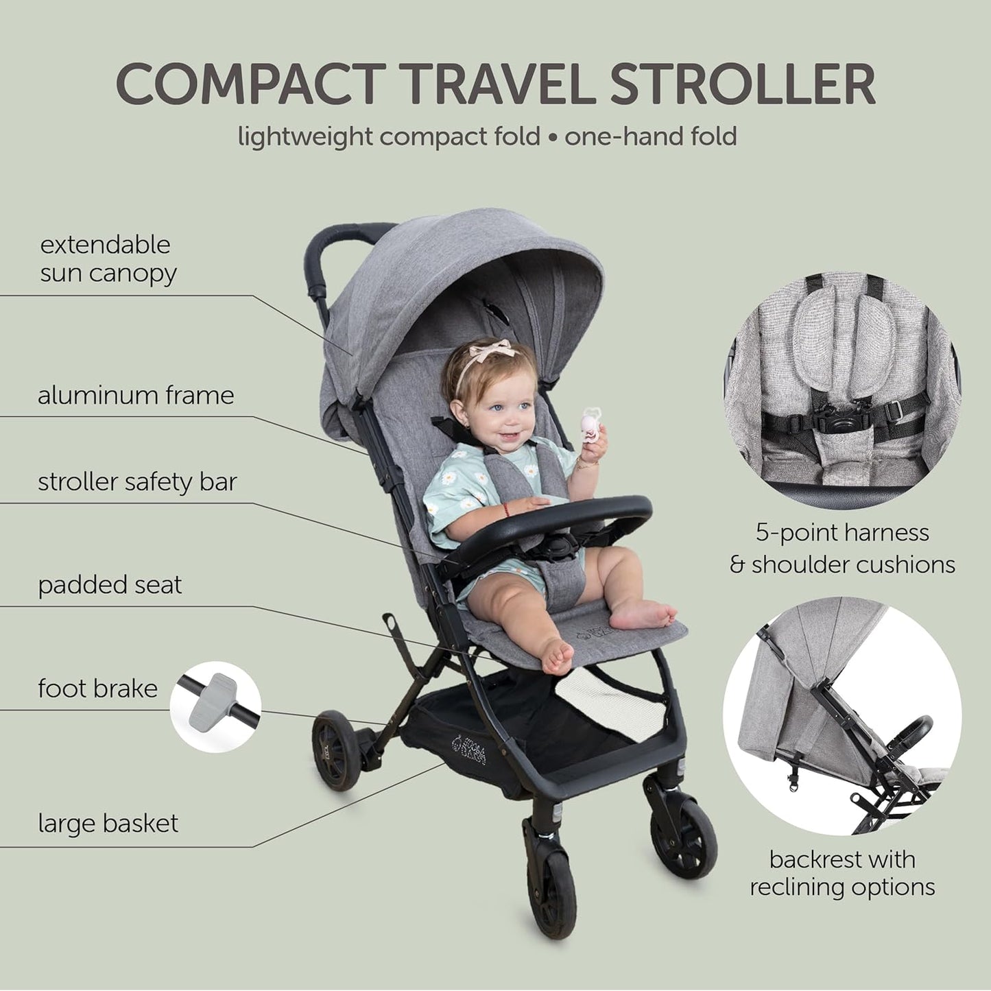 Baby Foldable Stroller
